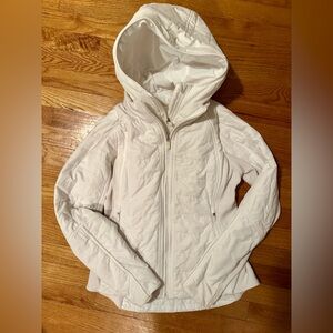 lululemon athletica white Jacket